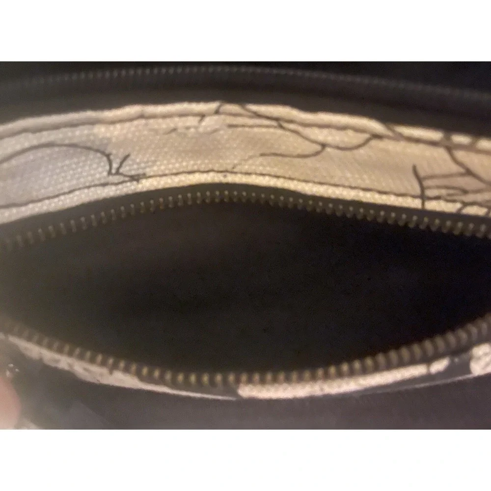 SAKROOTS BRAND BLACK PEONY PURSE CTM15